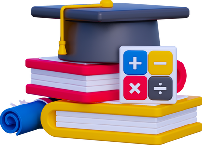 3D Education Icon
